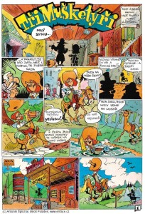 Komiks Tři mušketýři